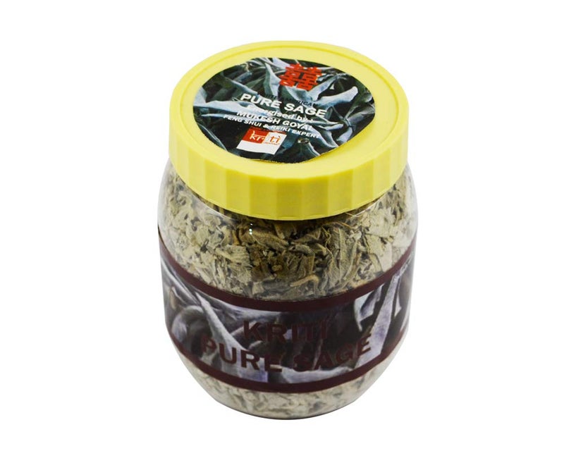KRITI CREATIONS Pure Sage Leaves Removes Negativity,140 Grams - Image 2