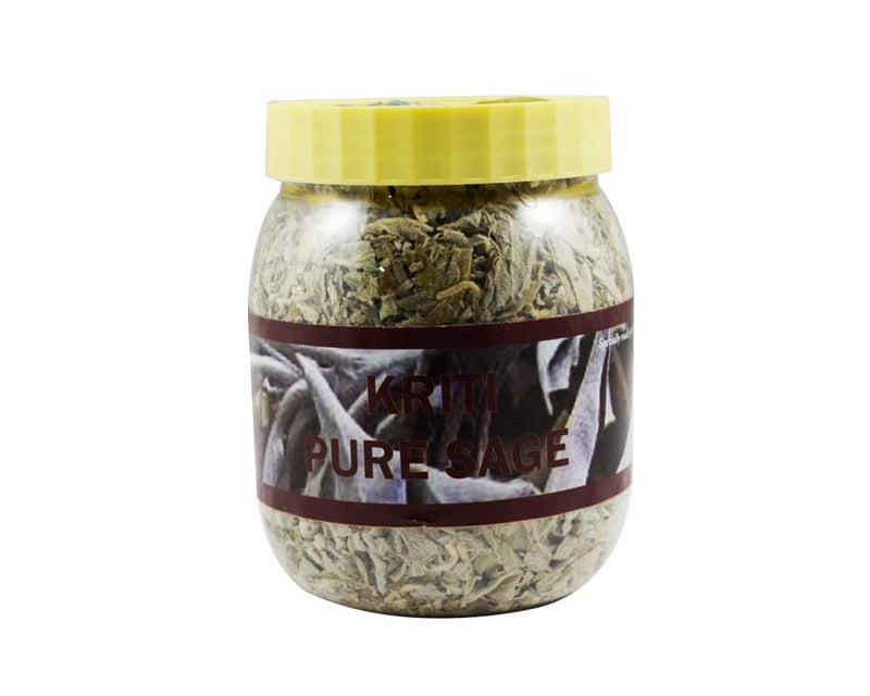 KRITI CREATIONS Pure Sage Leaves Removes Negativity,140 Grams - Image 1
