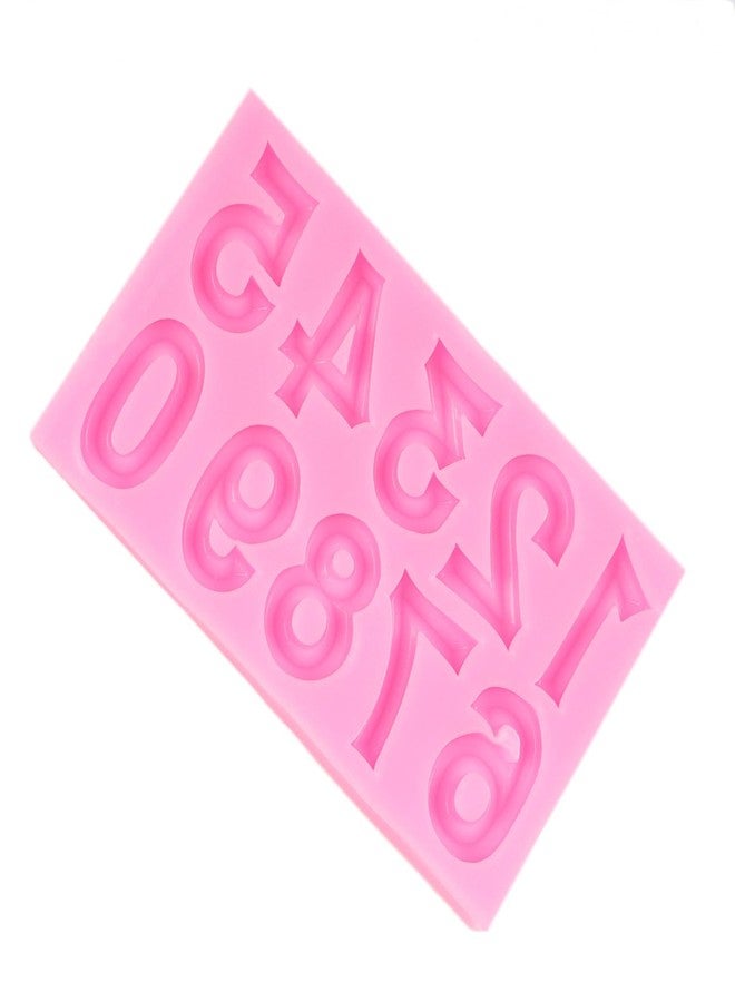 QDMOLDS قوالب سيليكون ثلاثية الأبعاد للفوندان بأرقام من 0 إلى 9، قوالب شوكولاتة فوندان لتزيين الكيك، زينة الكب كيك، حلوى، عجينة سكر، طين بوليمر - Image 5