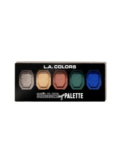 L.A. Colors L.A. COLORS Shimmer Eye Palette, Be Bright CES698 