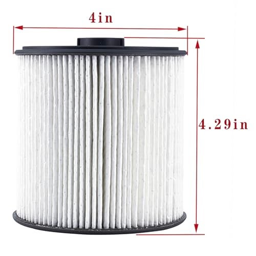 ZIMGLOBAL 68436631AA Fuel Filter For Ram 2500 3500 4500 5500 6.7L Diesel Engine,Ram 1500 3.0L V6 Eco Diesel Frame Chassis Mounted,Jeep Wrangler/Gladiator 3.0L V6 Diesel 2019-2024#PF46152(2Pcs) - Image 5