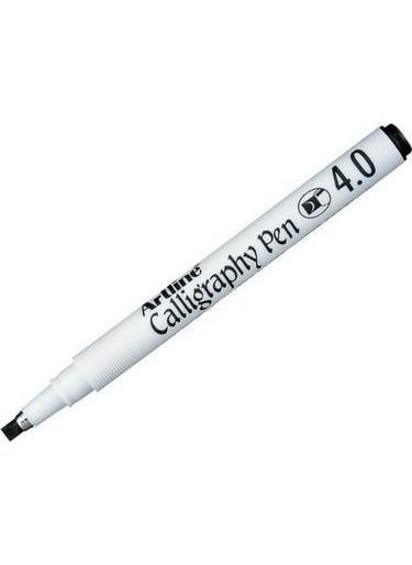 Artline - Calligraphy Pen 4.0 Calligraphy Pen Nib: 4.0mm Black - Image 1