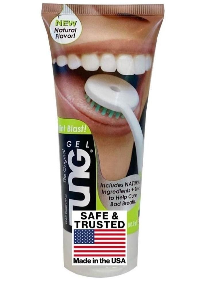 Tung TUNG Gel Natural Mint, for fresh breath | 3Oz, 85g  - Image 1