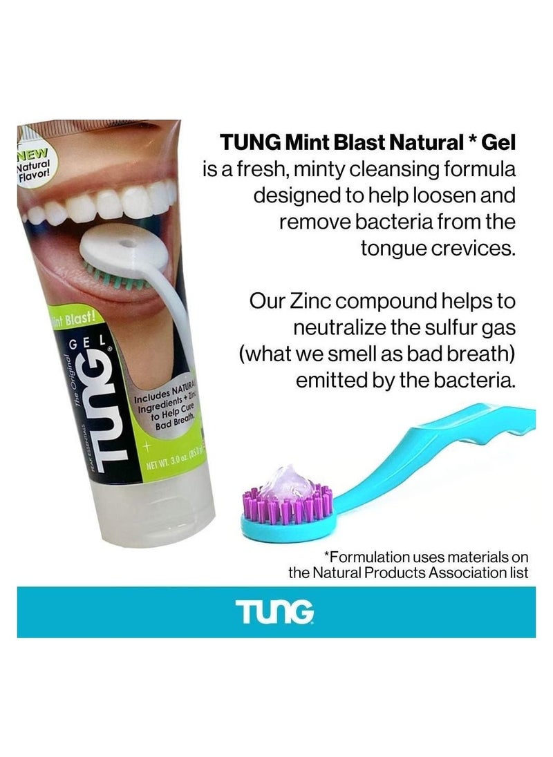 Tung TUNG Gel Natural Mint, for fresh breath | 3Oz, 85g  - Image 3