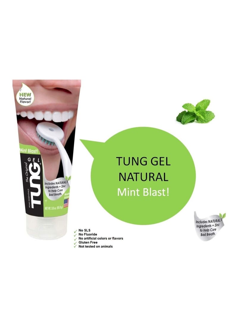 Tung TUNG Gel Natural Mint, for fresh breath | 3Oz, 85g  - Image 2