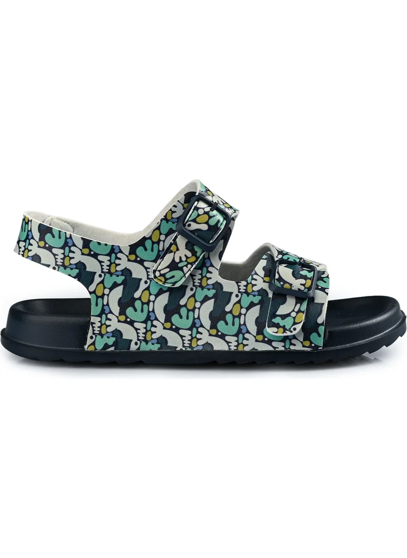 فيكو Miyu II Printed Boys Navy Blue Sandals