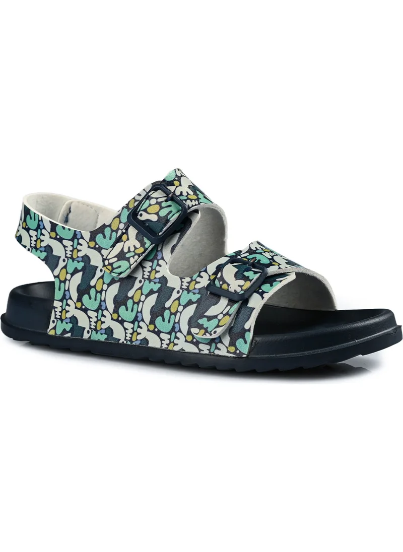 فيكو Miyu II Printed Boys Navy Blue Sandals