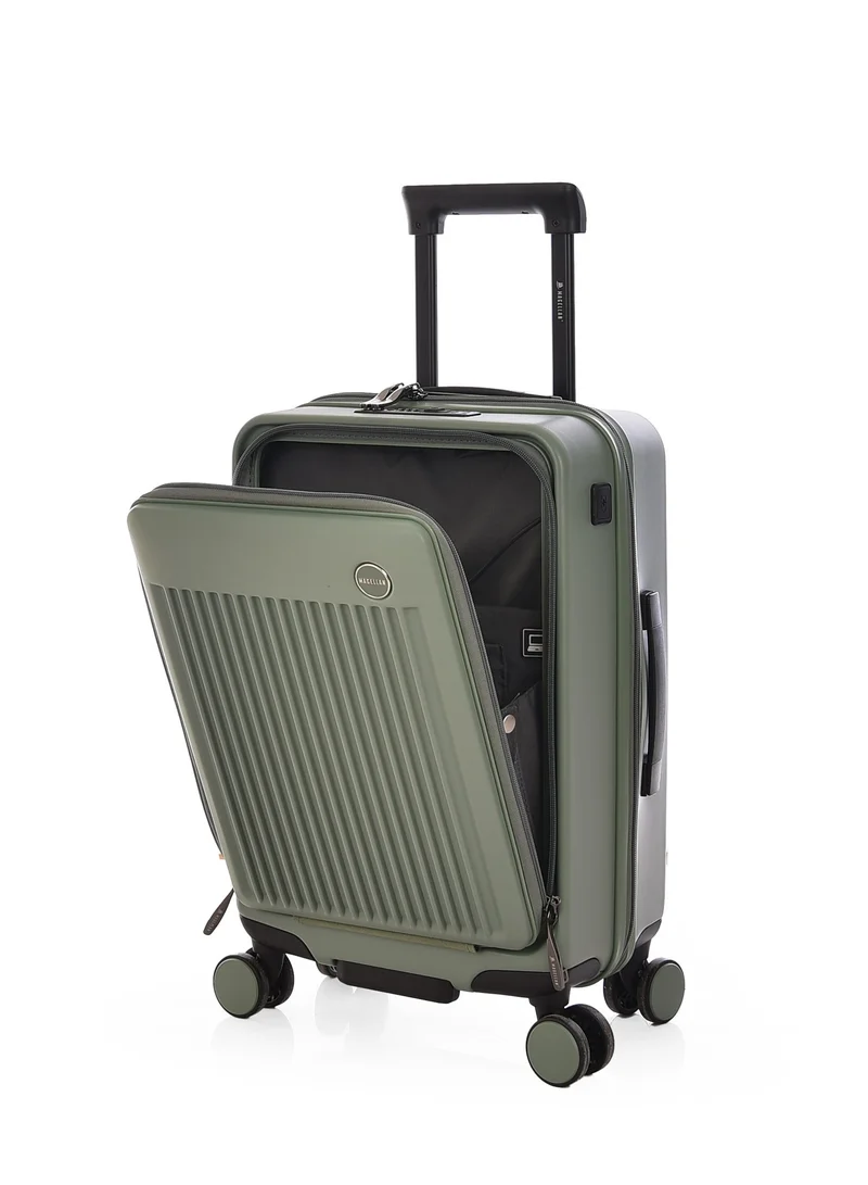 MAGELLAN Magellan Luggage set Hard Lightweight 2pcs Trolley Travel Bag | Front Opening