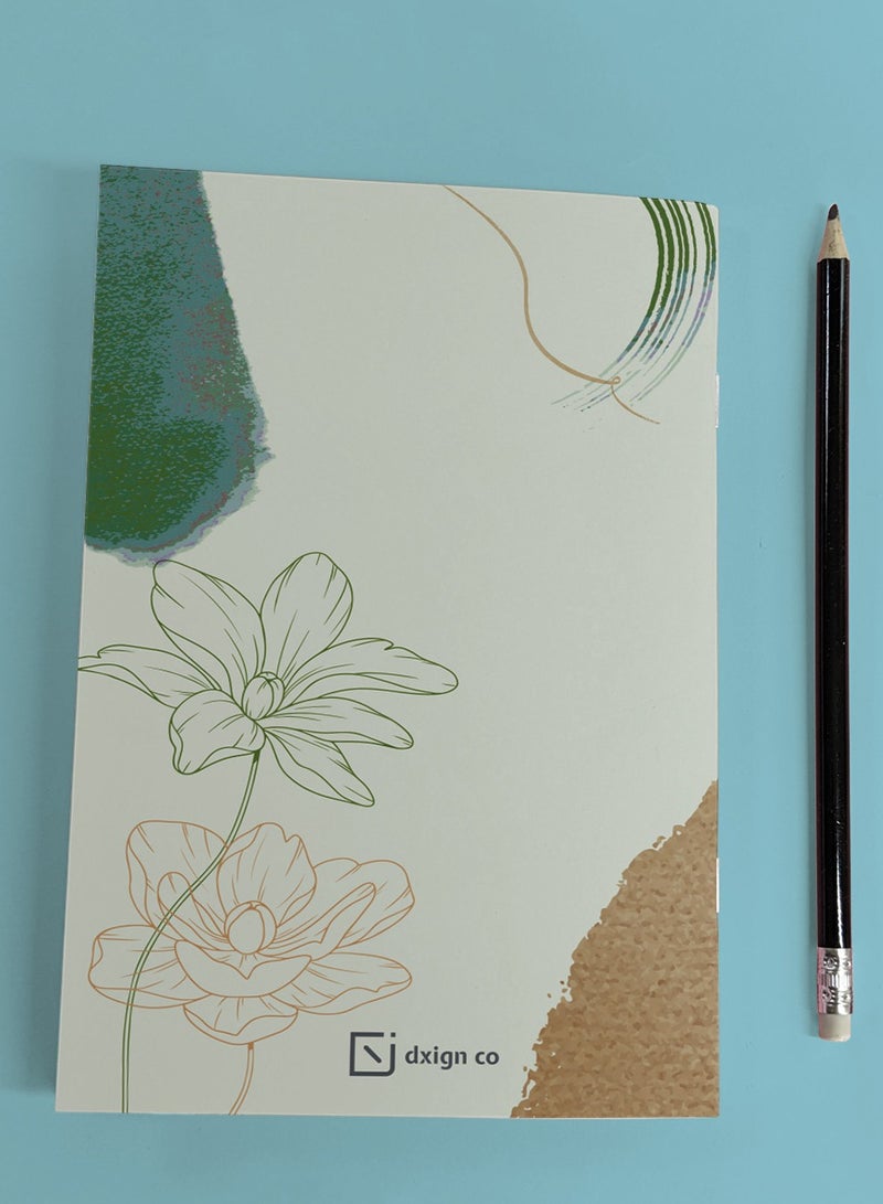 Dxign Co - Personalised A5 Notebook, Bells Of Ireland, 72 Pages - Image 3