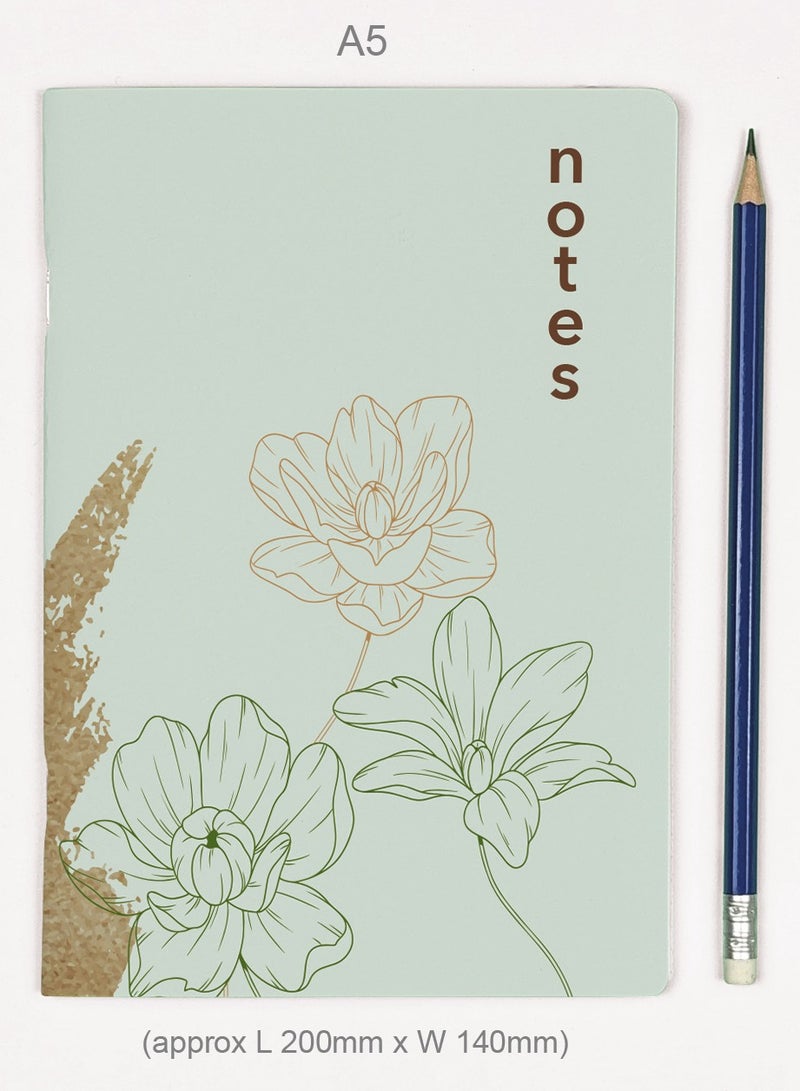 Dxign Co - Personalised A5 Notebook, Bells Of Ireland, 72 Pages - Image 4