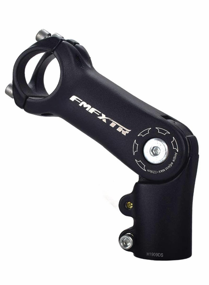 Captaintech Adjustable Bike Stem for 31.8mm(1.25) Handlebar, 0~90 Degree 90mm 110mm, Suitable BMX Most of Mountain Road - Image 1