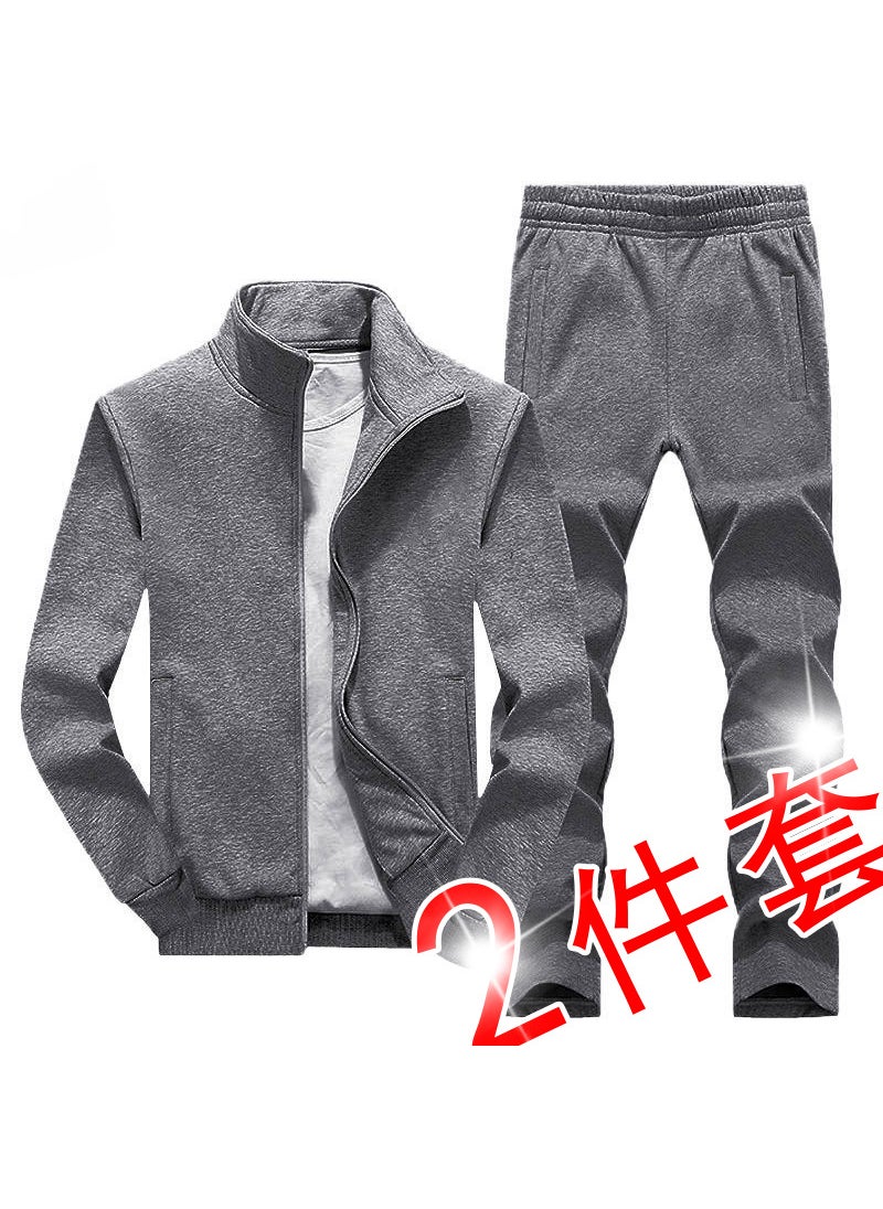 Generic Trendy Senior Mens Tracksuit Set Black  - Image 3