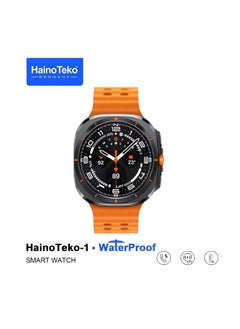هينو تيكو سمارت واتش HainoTeko-1 مقاومة للماء مع 3 أشرطة سيليكون تدعم المكالمات شاشة AMOLED بطارية تدوم من 1 إلى 3 أيام  - Image 3