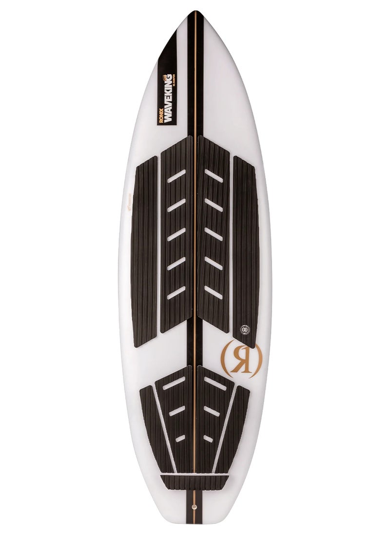 RONIX RONIX WAKESURF - Flyweight - Wave King Surfer - White, Black, Gold  - Image 2