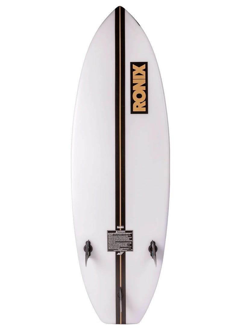 RONIX RONIX WAKESURF - Flyweight - Wave King Surfer - White, Black, Gold  - Image 3