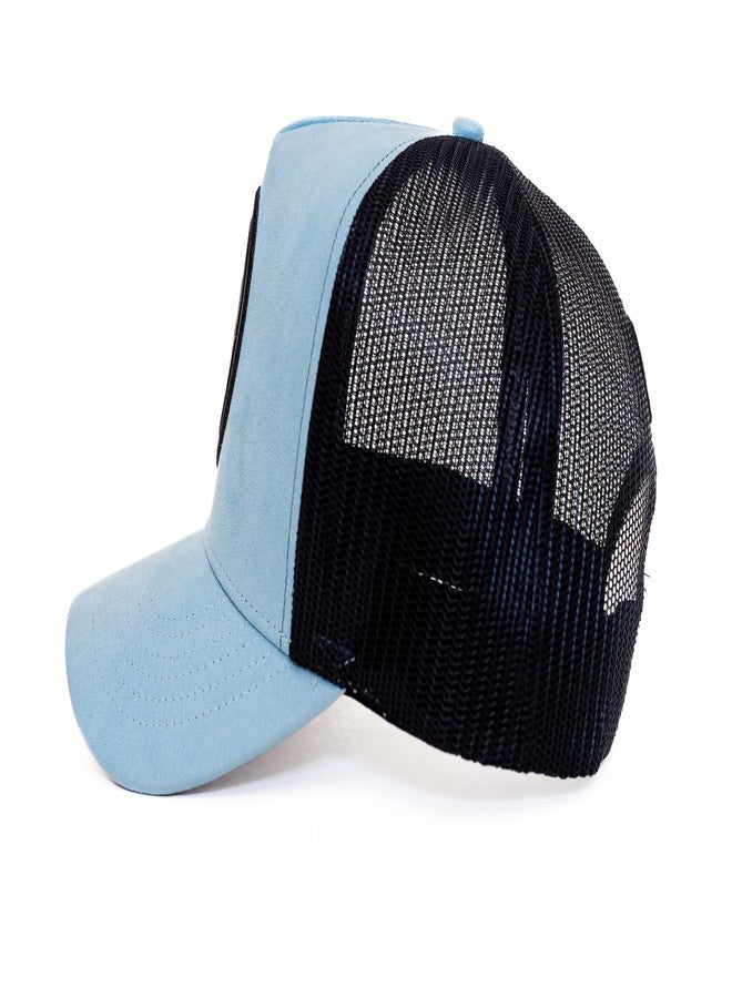 Urban Effort Mesh Back Cap - for Men and Women Baseball Hat 5-Panel Trucker Hat - Great Snapback Closure for Hunting & Hiking, Black/White/Brown, Small-X-Large - Image 2