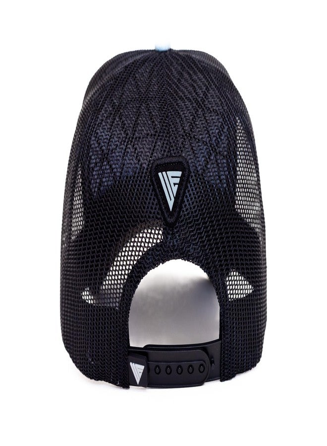 Urban Effort Mesh Back Cap - for Men and Women Baseball Hat 5-Panel Trucker Hat - Great Snapback Closure for Hunting & Hiking, Black/White/Brown, Small-X-Large - Image 5