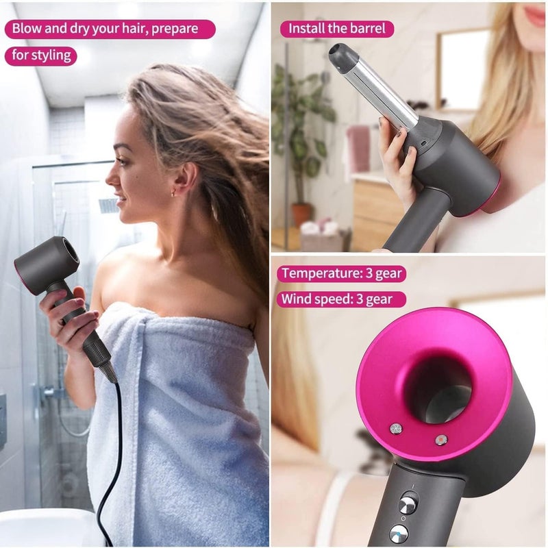KASTWAVE Suitable for Dyson Supersonic Hair Dryer Curlers with Effect self-Curling, Compatible for Dyson Hair Dryer HD01 HD02 HD03 HD04 HD08 Models Suitable for self-Curling (Left-Handed) - Image 3