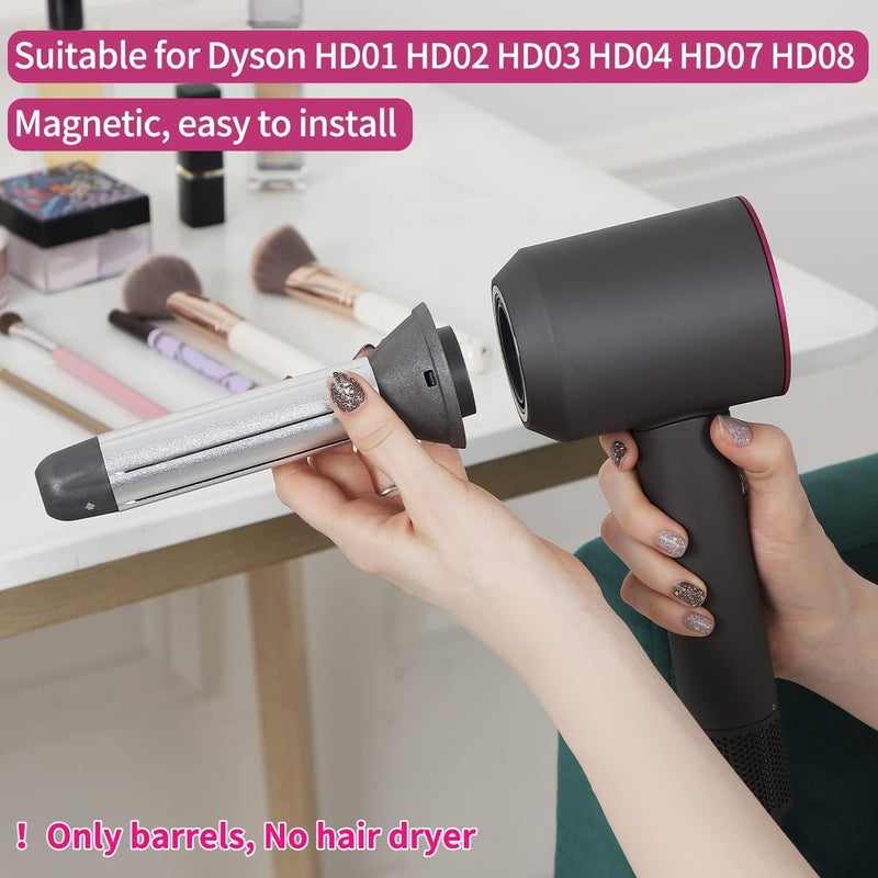 KASTWAVE Suitable for Dyson Supersonic Hair Dryer Curlers with Effect self-Curling, Compatible for Dyson Hair Dryer HD01 HD02 HD03 HD04 HD08 Models Suitable for self-Curling (Left-Handed) - Image 4