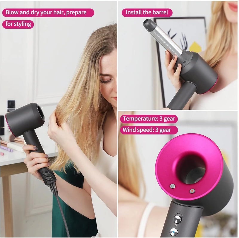 KASTWAVE Suitable for Dyson Supersonic Hair Dryer Curlers with Effect self-Curling, Compatible for Dyson Hair Dryer HD01 HD02 HD03 HD04 HD08 Models Suitable for self-Curling (Left-Handed) - Image 5
