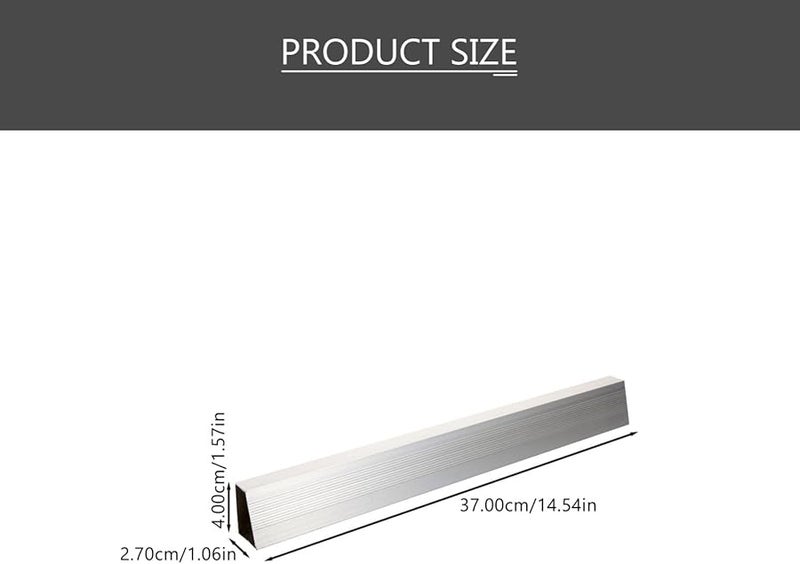 Non Slip Ladder Replacement Step Extractable Pedal 12 Inch Aluminum Home Industrial Use - Image 3