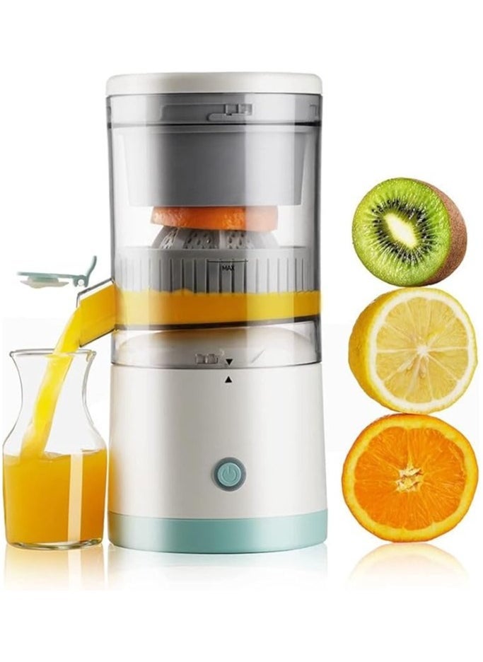 ELTRAZONE Electric Citrus Juicer – Compact USB Rechargeable Hands-Free Juicer for Oranges, Lemons  Limes | One-Touch Operation | Portable, Easy to Clean, Ideal for Home, Office  Travel - Image 1