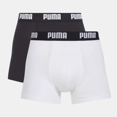 PUMA Men's Basic Boxers (2 Pack)