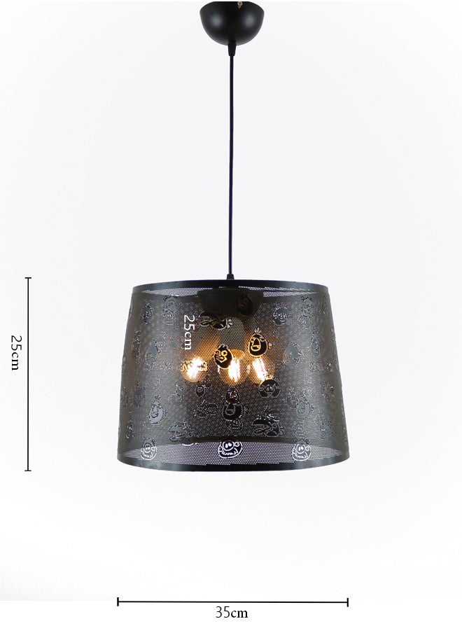 Fiamco modern chandelier 415L/BK  - Image 2