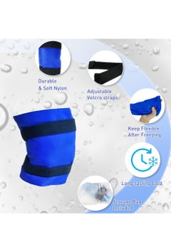 SYOSI Ice Pack for Knee Pain Relief, Reusable Gel Wrap Leg Injuries, Swelling, Replacement Surgery, Cold Compress Therapy Arthritis, Meniscus Tear and ACL  - Image 4