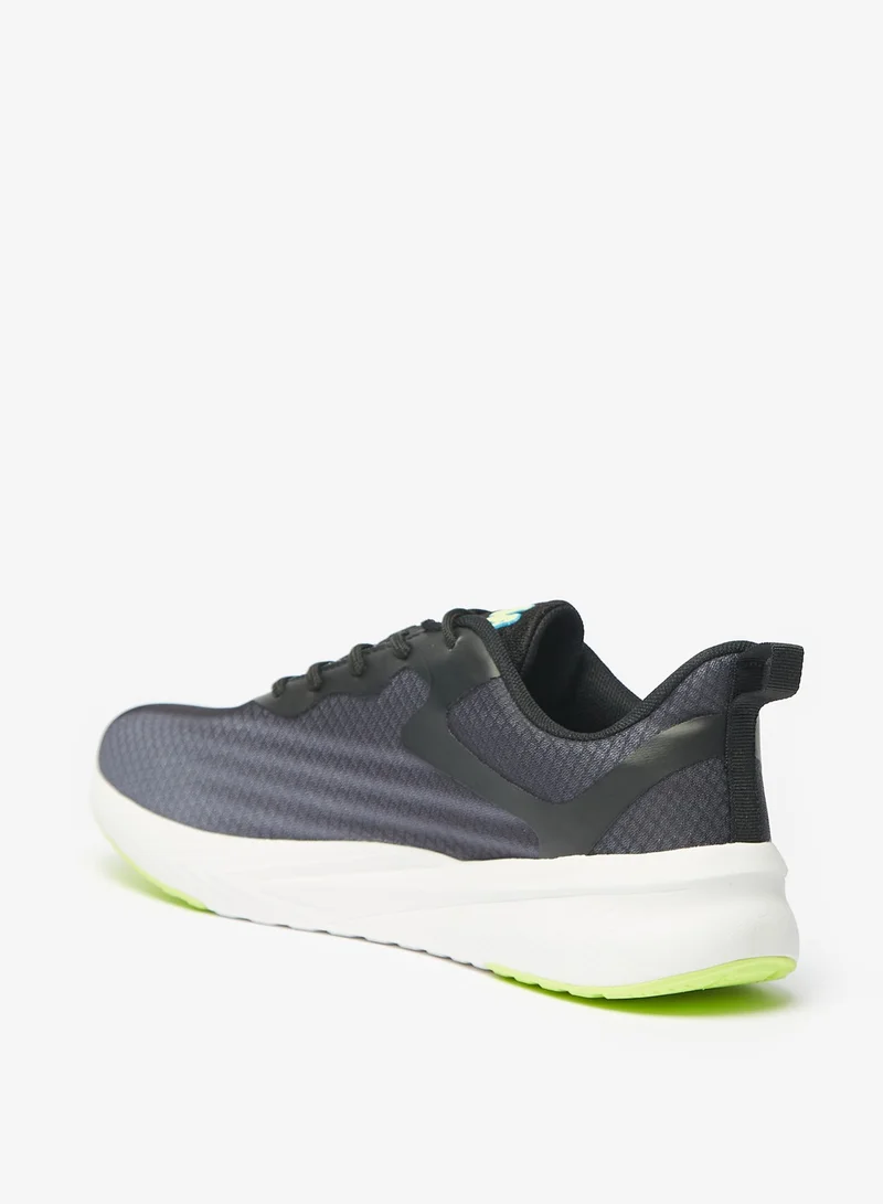 كابا Kappa Men's Logo Print Sports Shoes With Lace-Up Closure