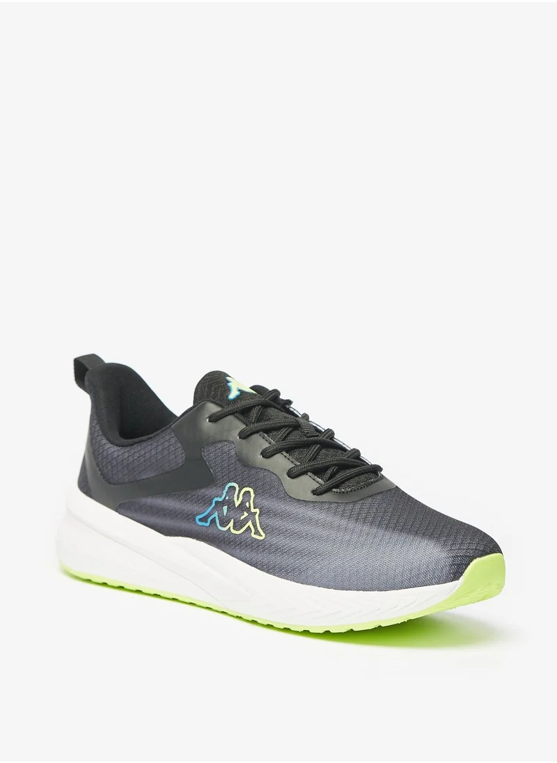كابا Kappa Men's Logo Print Sports Shoes With Lace-Up Closure