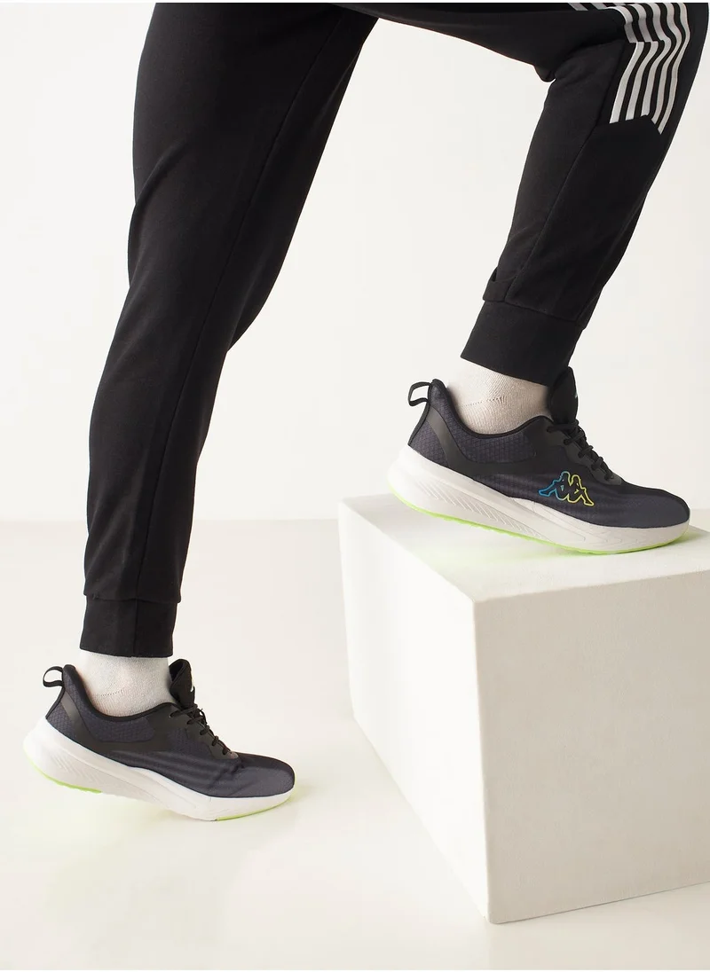 كابا Kappa Men's Logo Print Sports Shoes With Lace-Up Closure