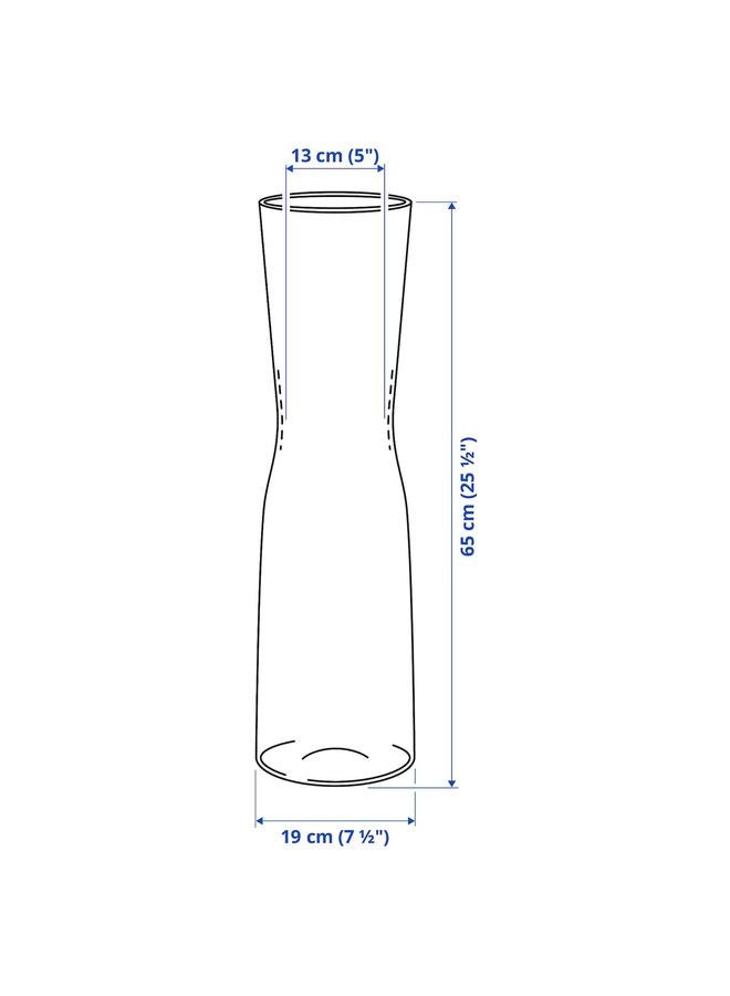 erorex Vase, Clear Glass, 65 Cm - Image 5