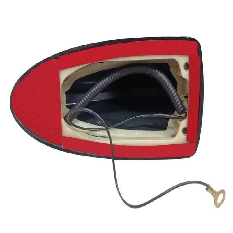 DHANVINE Car High Performance Shark Fin Antenna Silver Color Car FM Radio Signal Aerials Compatible with Maruti Suzuki Swift Type-2 (2011-2017) - Image 3
