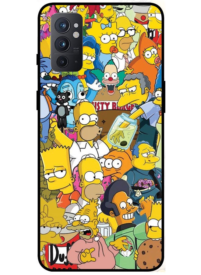 Protective Case Cover For OnePlus 9RT 5G Smart Series Printed Protective Case Cover for OnePlus 9RT 5G Simpsons