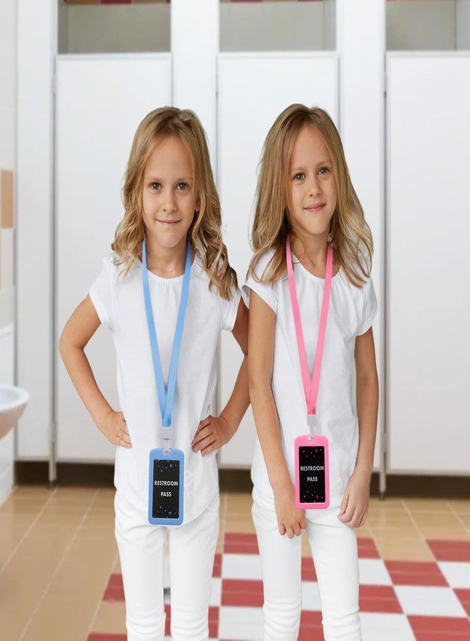 Alphatool 6 Pcs School Hall Pass Lanyards with Silicone Holder, Classroom Must Haves - Image 5