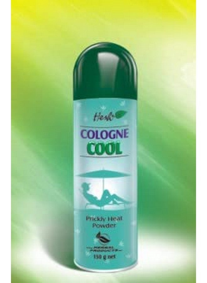 Hesh Cologne Cool Herbal Prickly Heat Powder Plus - 150g - Pack of 2 | Cooling relief from prickly heat, burning & itching of skin - Image 3