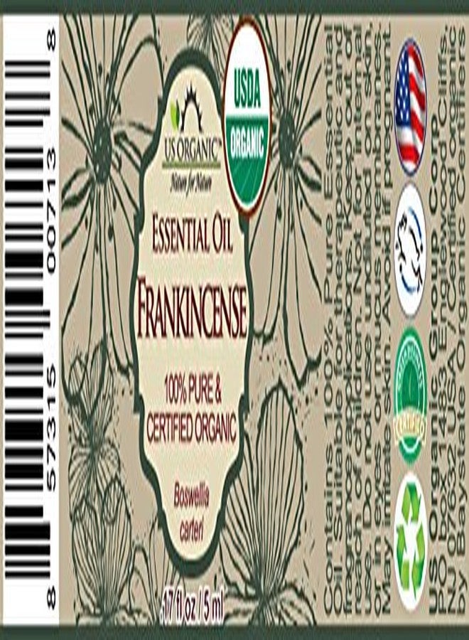 US Organic 100% Pure Myrrh, Frankincense Essential Oil Combo Pack - Directly sourced from The Horn of Africa - USDA Certified Organic - Use Topically or in Diffuser (5 ml Combo - Image 3