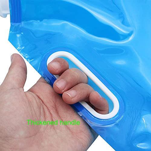 Drofail Collapsible Drinking Container, 5L Folding Water Bag Storage bag, BPA Free water for Hiking Sport Camping – Pack Of (5 Liter, 1) - Image 5