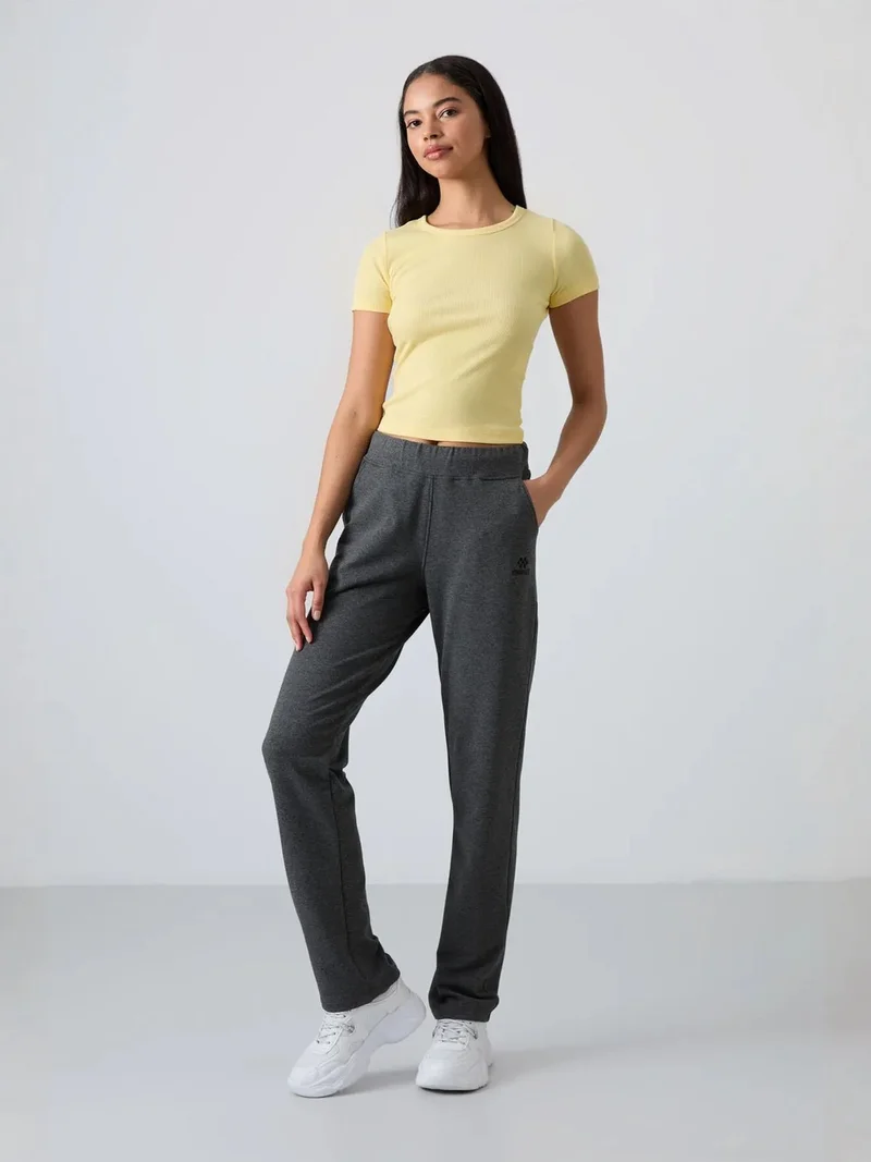 TOMMYLIFE TOMMY High-Waist Straight-Leg Sweatpants