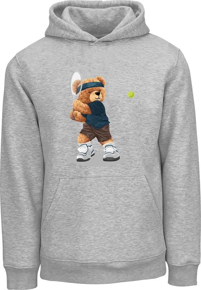 ادا بيبيك تشوكوك Ada Baby Kids Oversize Tennis Player Bear Printed Kids Sweatshirt