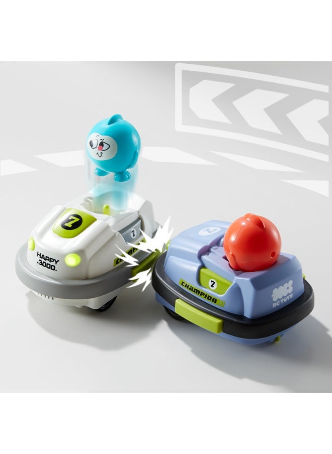 Babycare RC Bumper Car Toy Playset - Multicolor - 6 Pcs  - Image 4