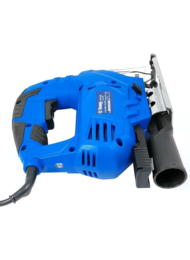 erorex Saw Js800 800W Power 80Mm Cutting Diameter Compact Design Lightweight Low Vibration Double Wall Steel Base Plate Includes Accessories - Image 4