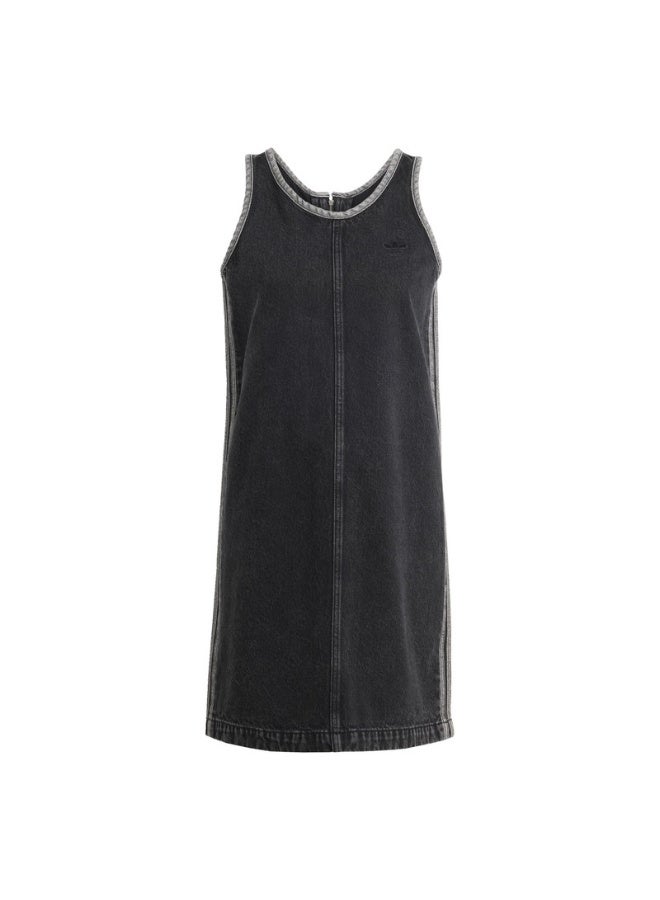 Adidas DENIM 3S DRESS Black Originals Women SKIRTS / DRESSES  - Image 1
