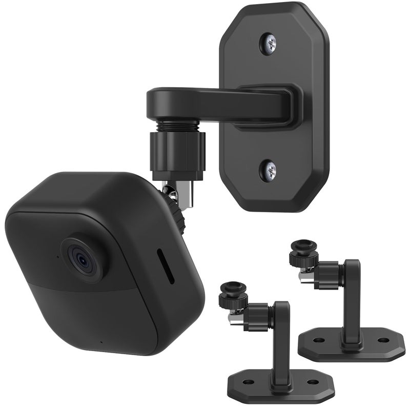 AISVAN 2Pack Adhesive Wall Mount Adjustable Security Wall Mount Bracket for Blink Outdoor 4 (4th Gen) / (3rd Gen), Blink XT / XT2, Blink Mini, Perfect View Angle for Your Blink Surveillance Camera - Image 1