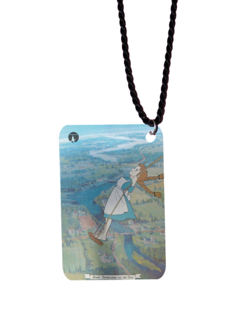 RKN Green Gables Printed Car Mirror Pendant - Image 1