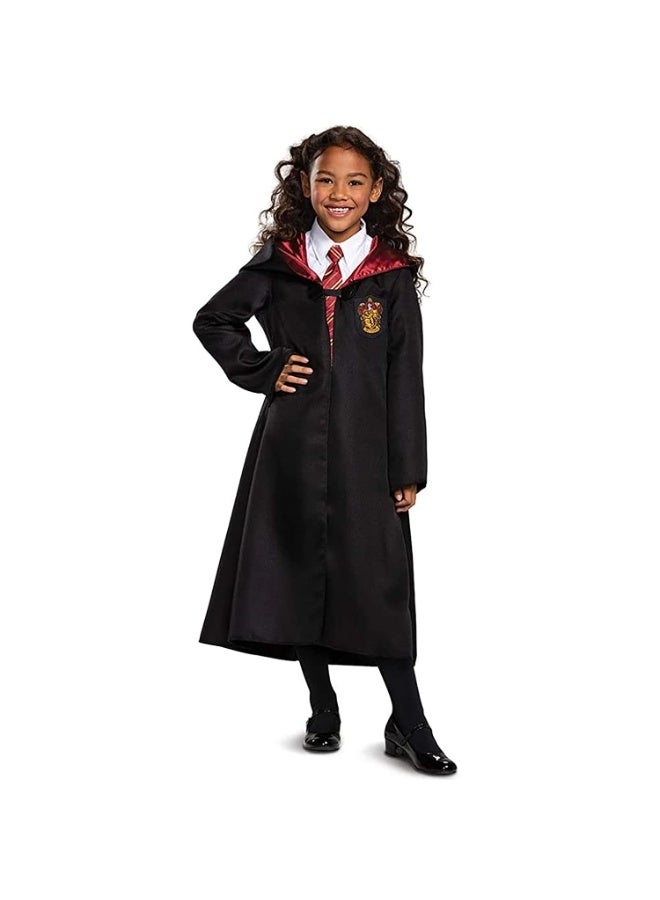 GGEROU Wizard Robe Costume Cosplay Set for Kids and Adults Dress Up Accessory with Striped Tie Glasses Frame Wizard Hat Magic Wand Pendant - Image 4