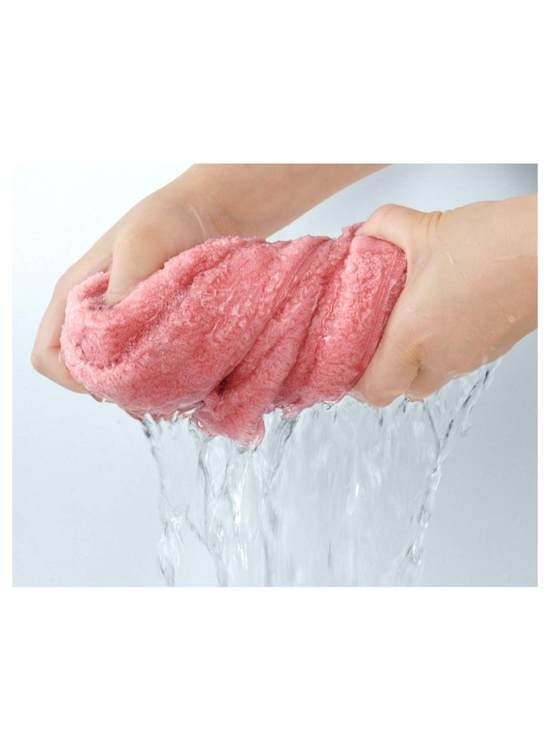 Huitich 8-Piece Cotton Towel Set Pink  - Image 5