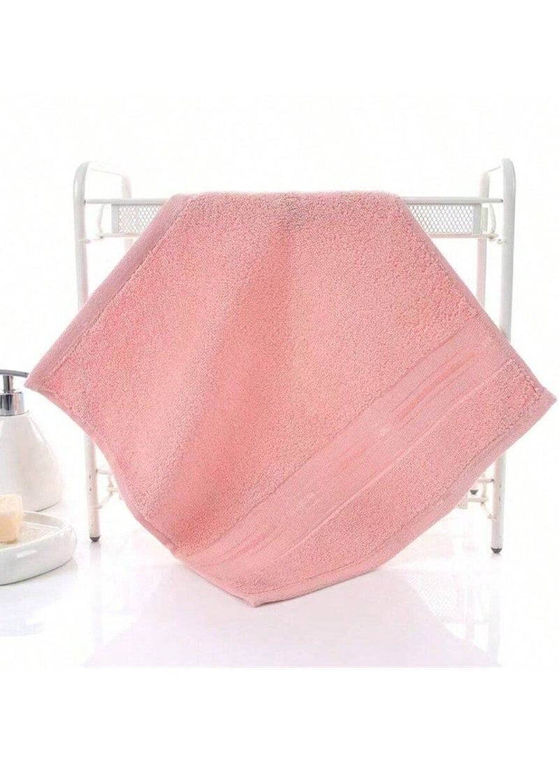 Huitich 8-Piece Cotton Towel Set Pink  - Image 2