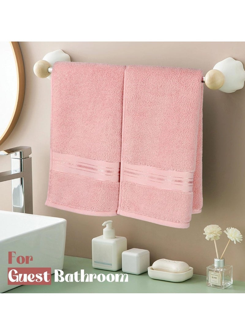 Huitich 8-Piece Cotton Towel Set Pink  - Image 4